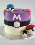 Poke Ball Cake