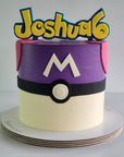 Poke Ball Cake