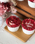 Red Rose Cupcakes