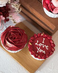 Red Rose Cupcakes