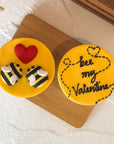 Bee My Valentine Cupcakes