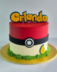 Poke Ball Cake