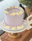 Vintage Floral Cake