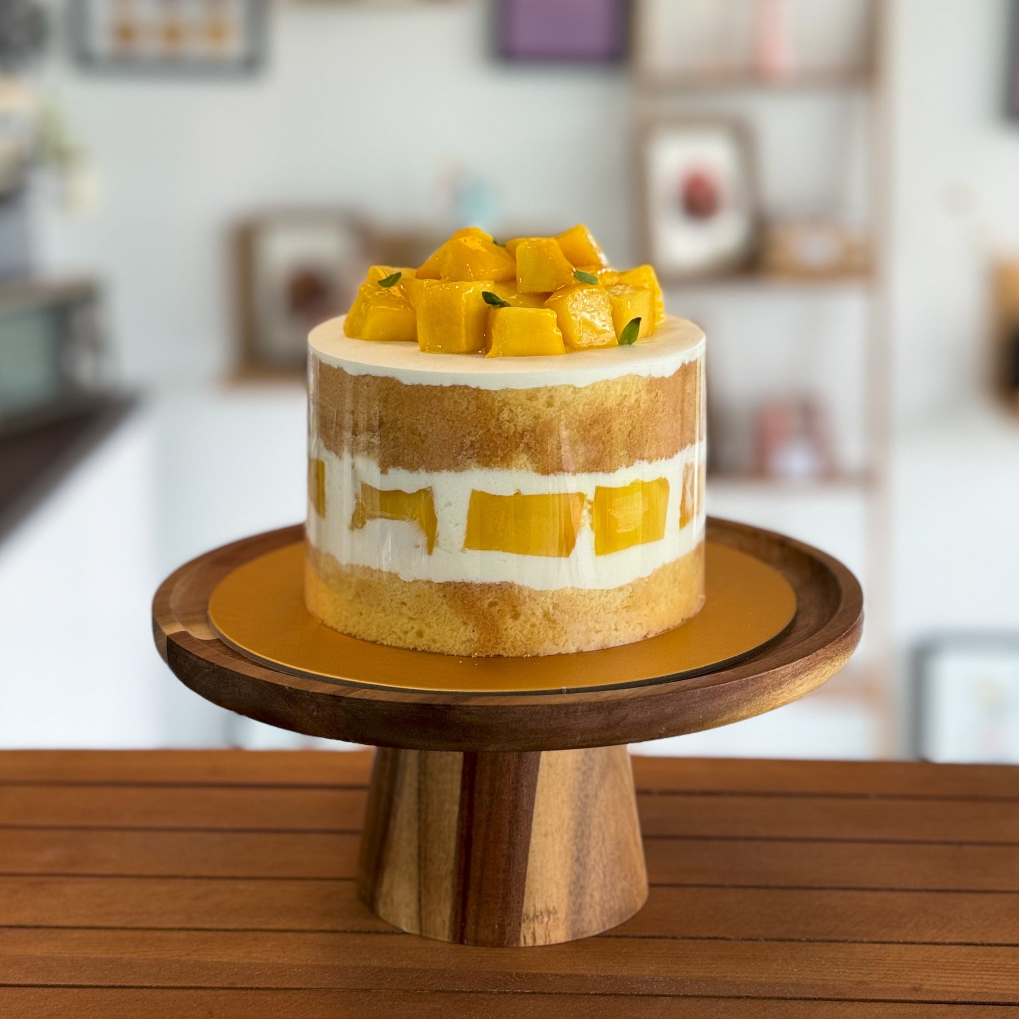 Mango Passionfruit Cake 