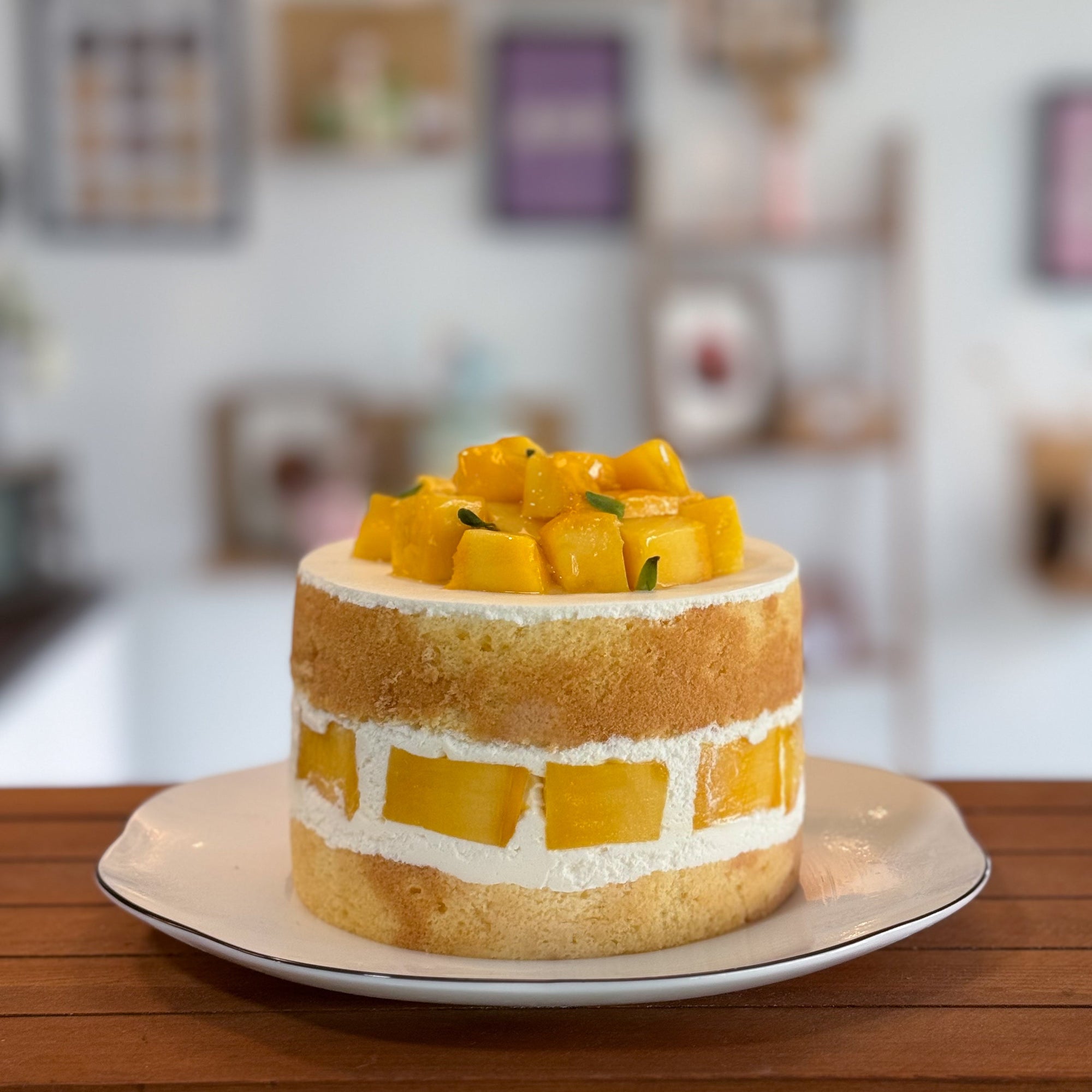 Mango Passionfruit Cake 